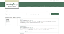 Desktop Screenshot of encino.belmontvillagejobs.com